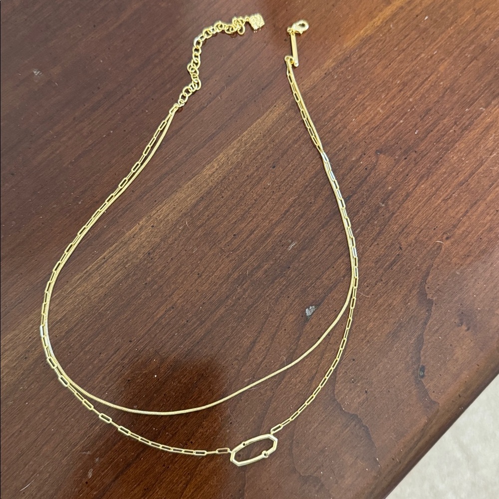 Kendra Scott Gold Necklace